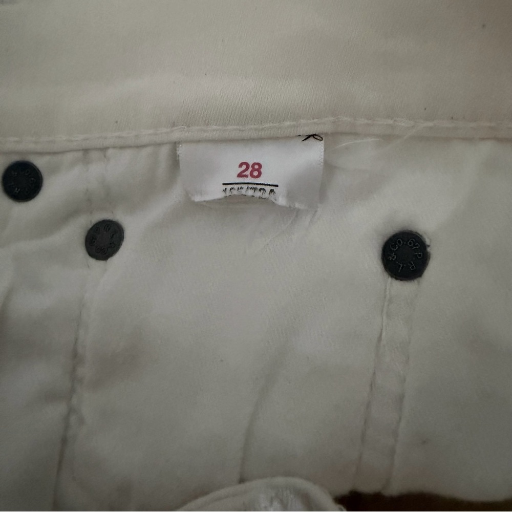 Ralph Lauren Polo Cream High-Rise Skinny Jeans - Picture 7 of 7